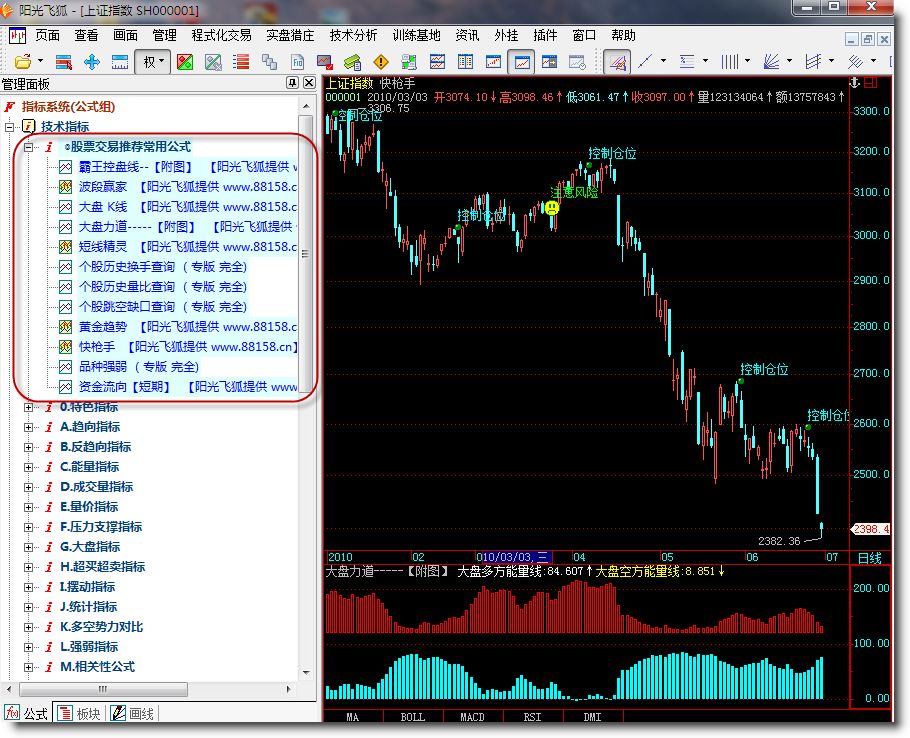 陽光飛狐全景市場版本
