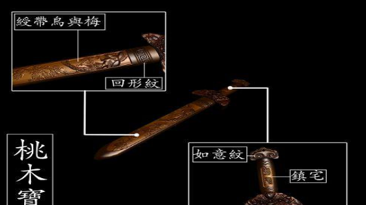 《上古卷軸5：天際(The Elder Scrolls V：Skyrim)》桃木劍和龍紋虎口九環刀MOD