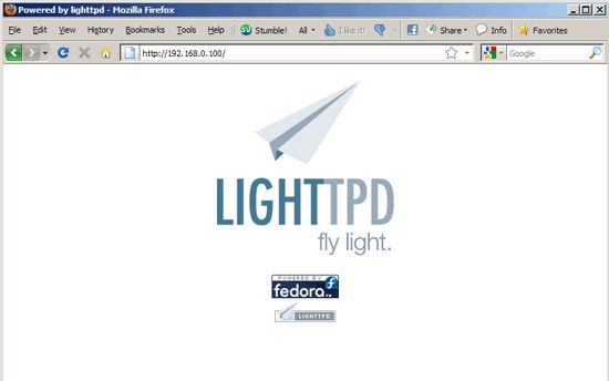 lighttpd(高性能網頁服務器)
