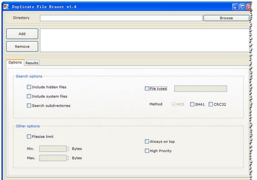 Duplicate File Eraser